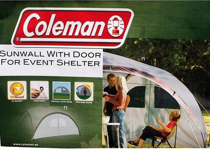 Actual product image Coleman Sunwall M, side wall with door for Event Shelter Pro M (218 cm, 300 cm)