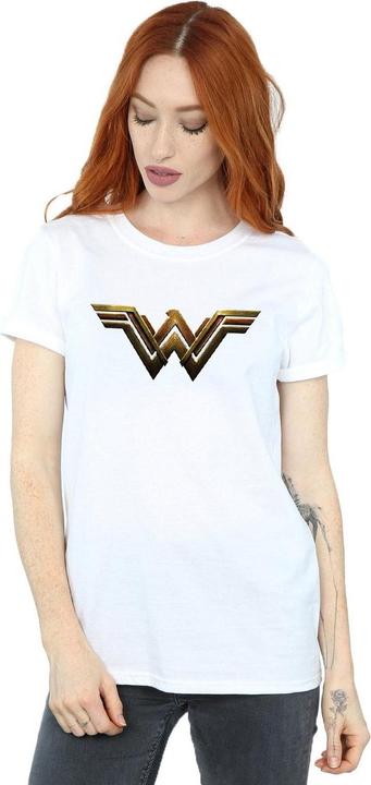 Immagine prodotto Wonder Woman Maglietta boyfriend in cotone con logo (XXL)