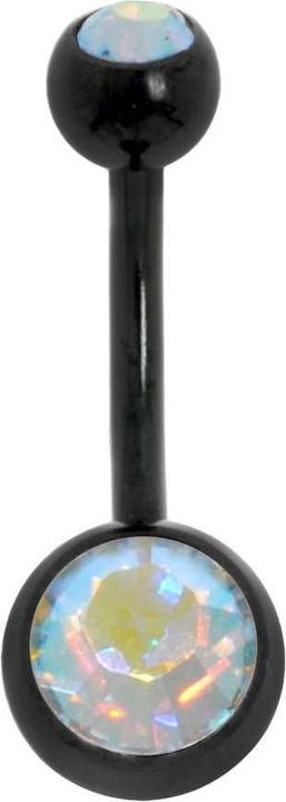 Produktbild Bijouteria Bauchpiercing (Edelstahl, PVD Beschichtung, Zirkonia)