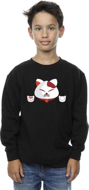 Actual product image Disney Boys Big Hero 6 Baymax Kitten Heads Sweatshirt (152, 158)