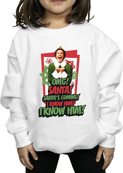 Image du produit Elf - Sweat OMG SANTA - Fille (140, 146)