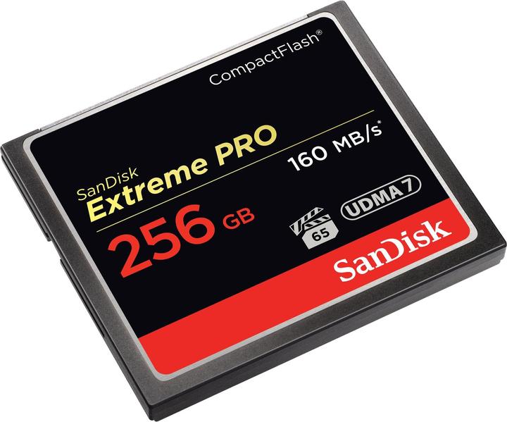 Immagine prodotto SanDisk Extreme Pro Compact Flash (256 GB, CF)