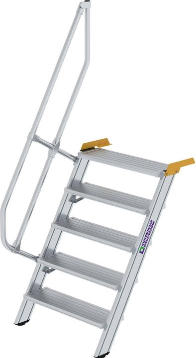 Immagine prodotto Munk Scale 60° Larghezza gradini 800 mm 5 gradini Alluminio nervato (94.10 cm)