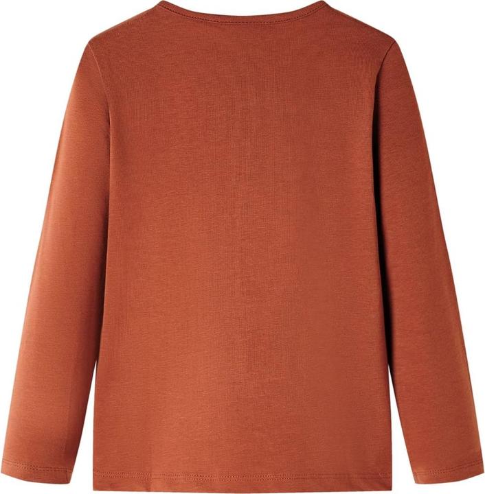 Immagine prodotto VidaXL Camicia da bambino a maniche lunghe Cognac 104,Materiale: 95 % cotone. 5 (104)