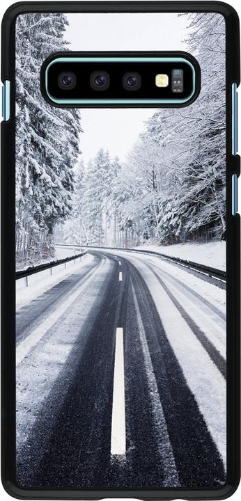 Produktbild PhoneLook Hülle Winter 22 Snowy Road (Samsung Galaxy S10+)