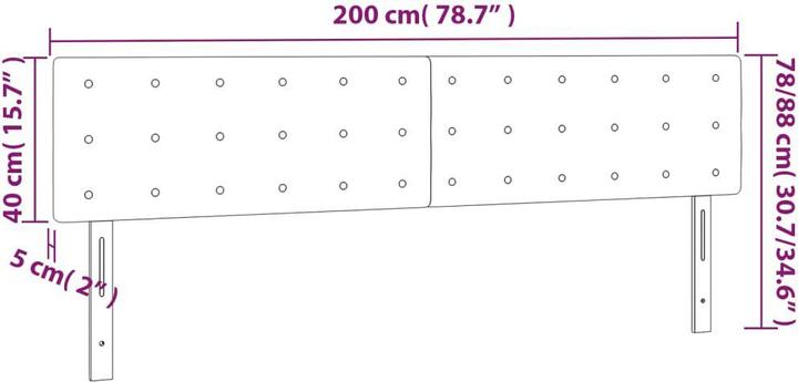 Immagine prodotto VidaXL Kalli (200 x 5 x 88 cm)