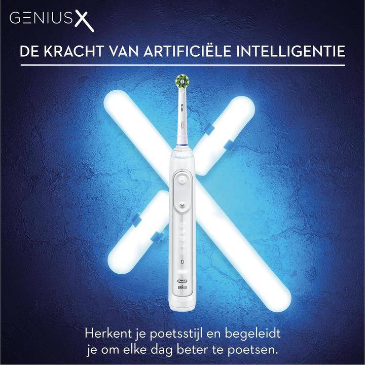 Image du produit Oral-B Brosse à dents électrique Genius X White (Brosse à dents oscillo-rotative)