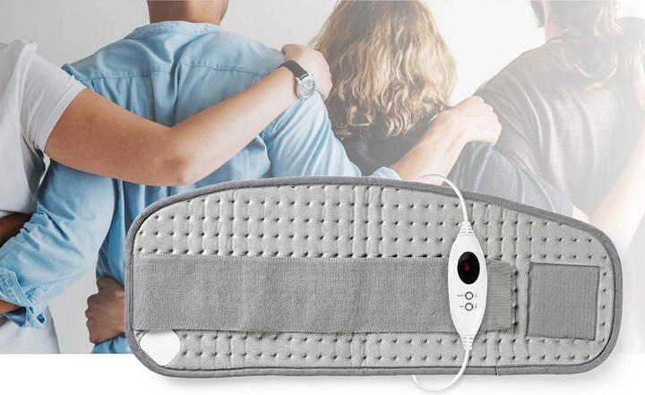 Actual product image Nedis Heating pad | 69 x 28 cm | 6 heat settings | Digital control | Overheating protection (69 x 28 cm)