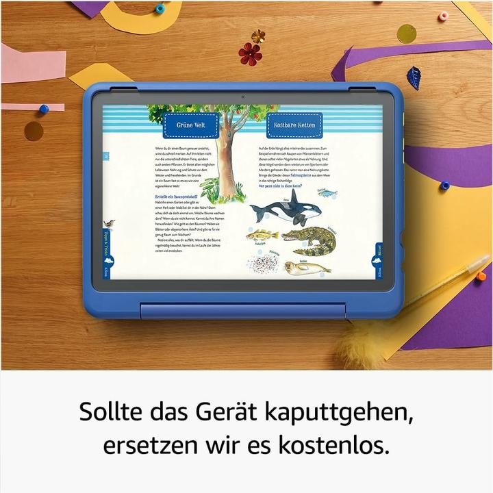 Produktbild Amazon Fire HD 10 Kids Pro (nur WLAN, 10.10", 32 GB, Blue)