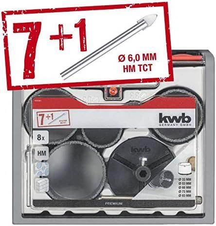 Produktbild kwb FliesenlegerSet HM bestreut (33 mm, 83 mm, 68 mm, 73 mm)