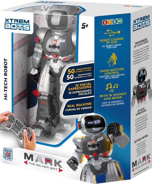 Produktbild Amo Toys Xtrem Bots - Mark The Silver Bot (3803275)