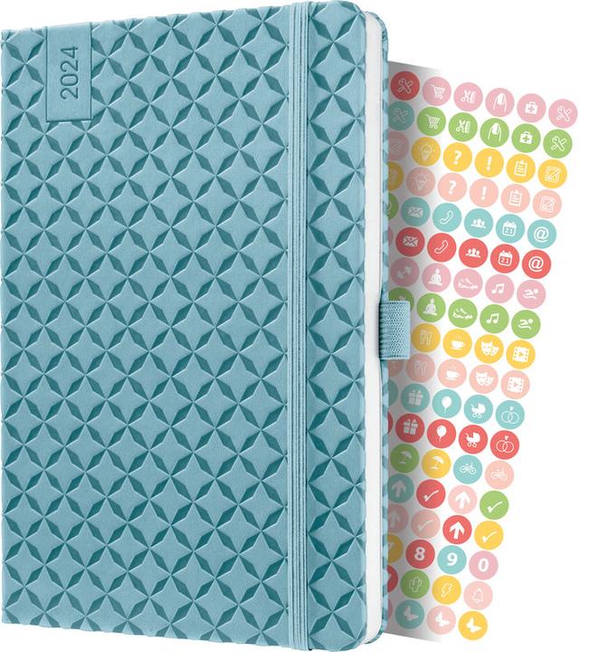 Produktbild Jolie Taschenagenda (9.5 x 15 cm, Englisch, Italienisch, Französisch, Deutsch)
