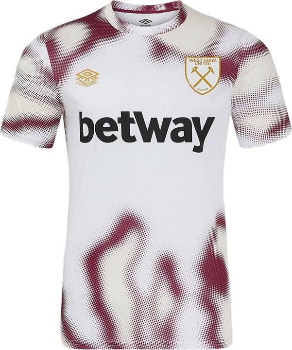 Umbro Childrens/Kids 24/25 West Ham United FC Warm Up Jersey (140)
