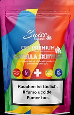 Actual product image Swiss Botanic Gorilla Zkittlez (Indoor)