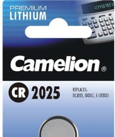 Actual product image Camelion CR2025-BP1 - Disposable battery - CR2025 - Lithium - 3 V - 1 piece(s) - button/coin (1 pcs., CR2025, 150 mAh)
