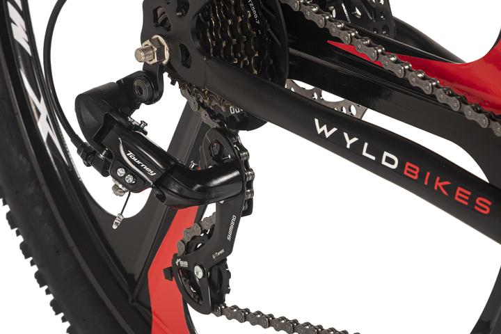Immagine prodotto Wyld Mountainbike Hardtail 26" Sharp Schwarz 21 Gänge (46 cm)