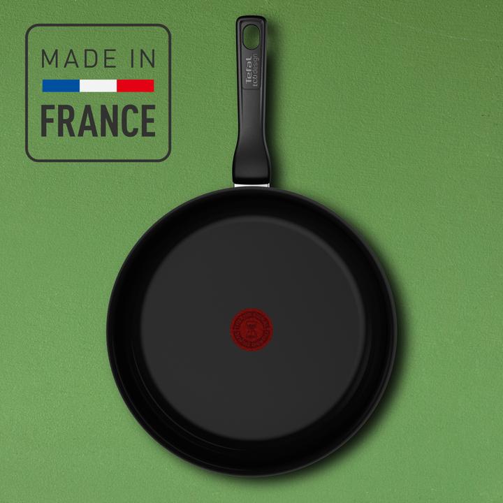 Produktbild Tefal Renew Black Keramische Koekenpan - 28 cm - Inductie (28 cm, Bratpfanne, Aluminium)