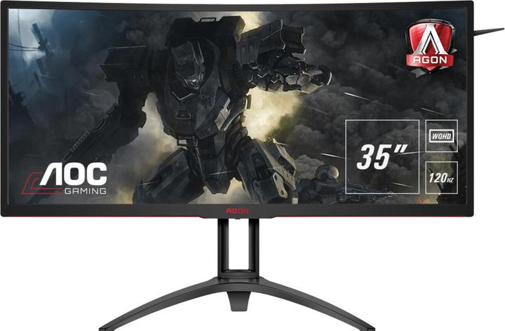 Actual product image AOC Agon Ag352ucg6 (3440 x 1440 pixels, 35")