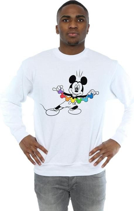 Produktbild Disney Mickey Mouse Rainbow Chain Sweatshirt (L)