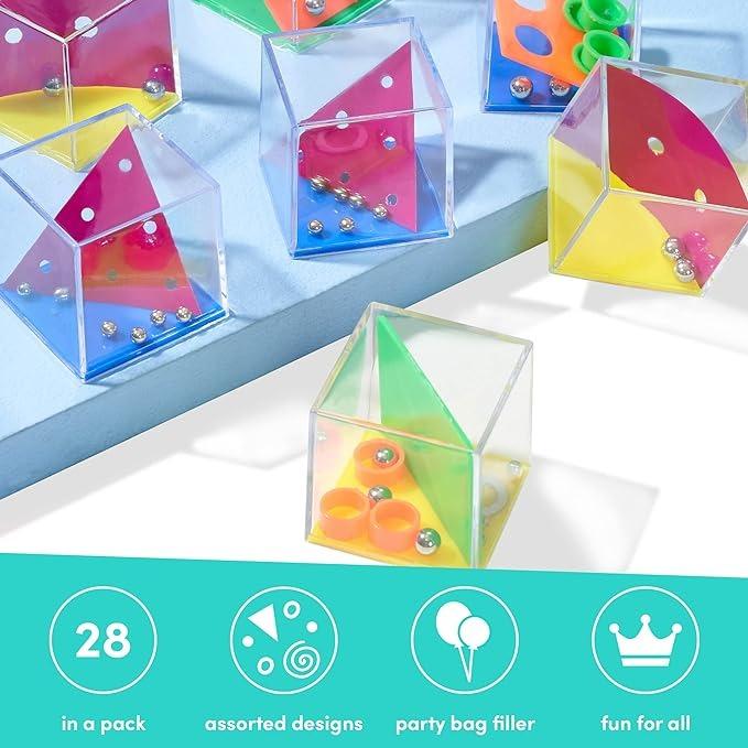 Actual product image The twiddlers 28 amazing mini-puzzles with brain teasers