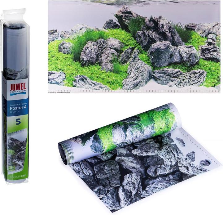 Actual product image Juwel Aquarium Photo back wall 4 size S 60x30cm (other buildings)