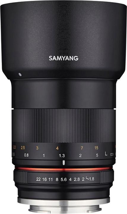 Immagine prodotto Samyang 85mm F1.8 Fuji X (nero) (Fujifilm X, APS-C / DX)