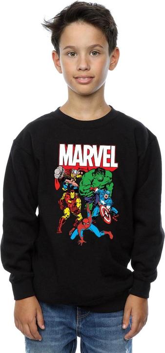 Produktbild Marvel Sweatshirt Jungen Group Shot (152, 158)
