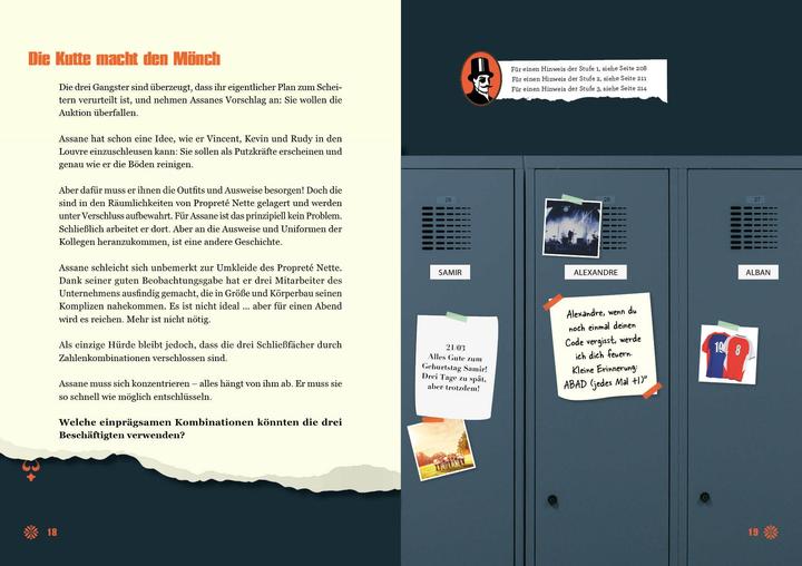 Produktbild Lupin: Escape Game - Das offizielle Buch (Deutsch, Julien Hervieux, 2022)