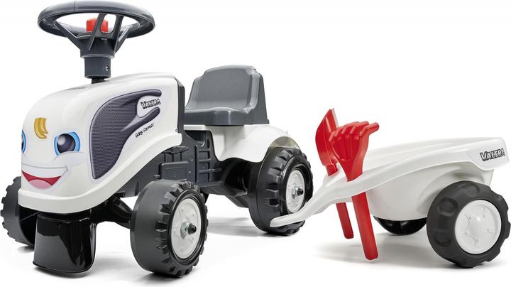 Produktbild Falk Babytraktor Valtra Baltas su Anhänger + Zubehör ab 1 Jahr