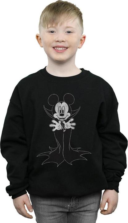 Actual product image Disney Boys Mickey Mouse Dracula Sweatshirt (140, 146)