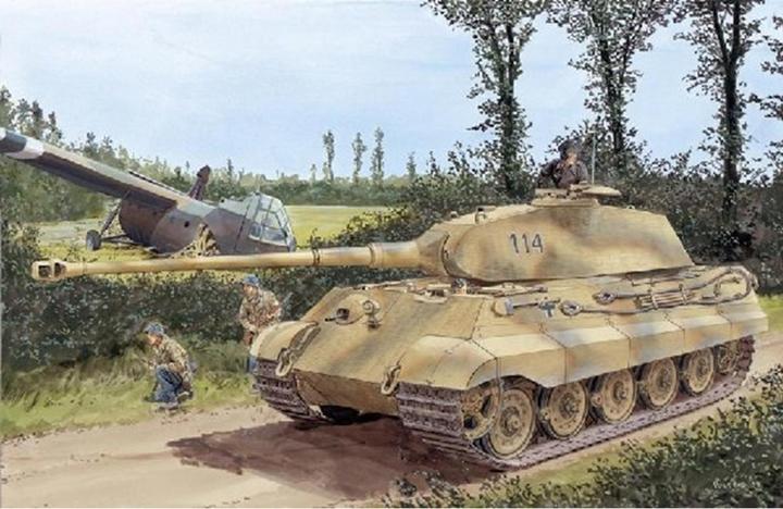 Produktbild 1:72 Sd.Kfz.182 Kingtiger Porsche Turret