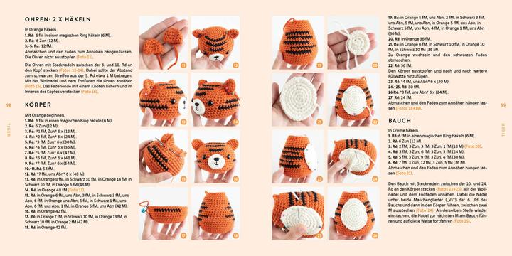 Produktbild Mein Amigurumi-Abenteuer – Tiere häkeln (Deutsch, Lauren Espy, 2024)