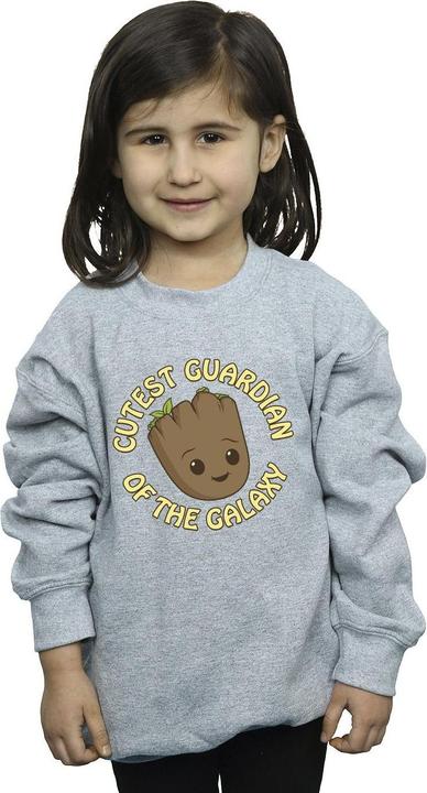 Image du produit - Sweat AM GROOT CUTEST GUARDIAN - Fille (140, 146)