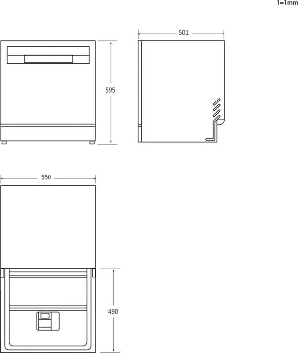 Actual product image Candy CP 6E51LS