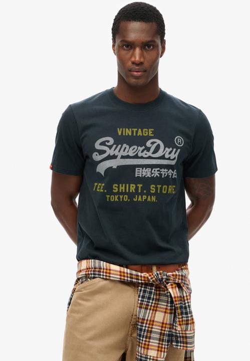 Actual product image Superdry T-Shirt Casual Bequem sitzend VI Heritage Relaxed Tee (XL)