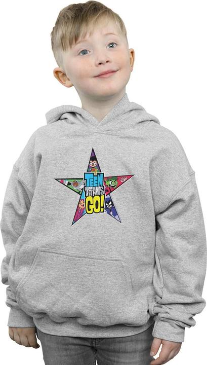 Immagine prodotto Teen Titans Go Star Logo Felpa con Cappuccio Ragazzi (116)