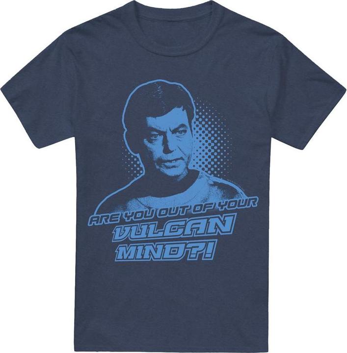 Actual product image Unisex Adult Vulcan Mind T-Shirt (XXL)