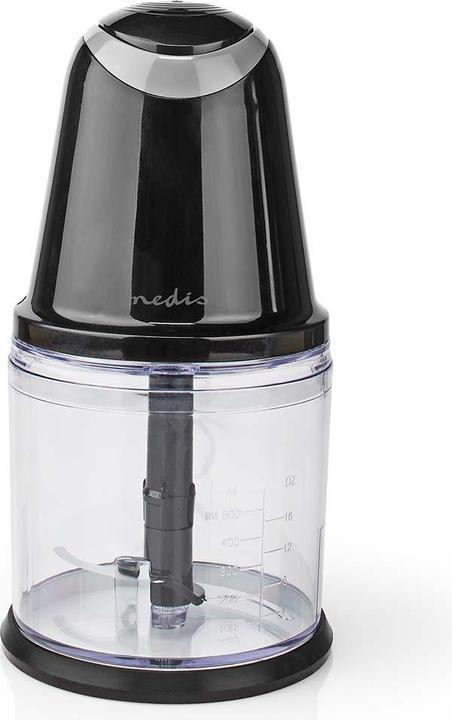 Productafbeelding Nedis KAMC200CBK Keukenmachine 260 W 0,5 l Kunststof 2 Snelheden Turbo Functie (500 ml, 260 W)