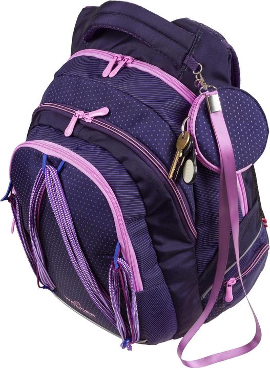 Produktbild Walker Schulrucksack Fame Twist 32 l, ab 9 Jahren Violet (32 l)