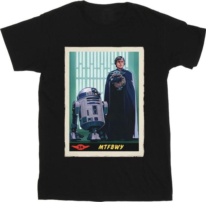 Immagine prodotto Star Wars The Mandalorian MTFBWY Maglietta Ragazzi (128)