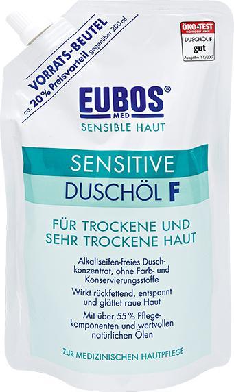 Image du produit Eubos Recharge d'huile de douche Sensitive F (400 ml)