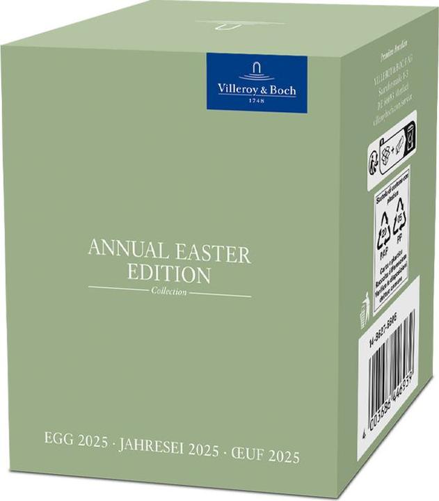 Actual product image Villeroy & Boch Annual Easter Edition Jahresei 2025 (1 x, Ø 4.5 x 7.5 cm)