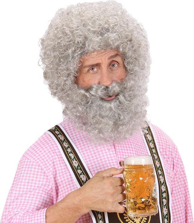 Actual product image Widmann Wig fuzzy head