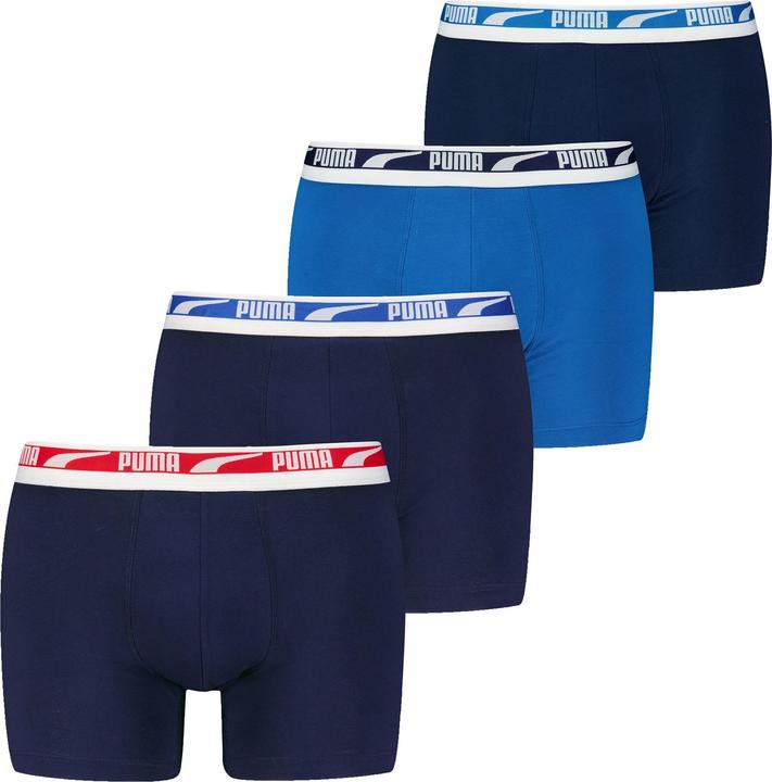 Puma Everyday Multi Logo Boxer 4P
