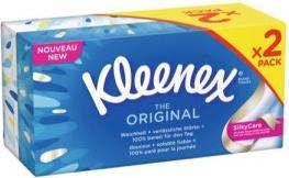 Immagine prodotto Kleenex ORIGINAL Cosmetic Tissue Box Duo 24 x 72 pezzi.