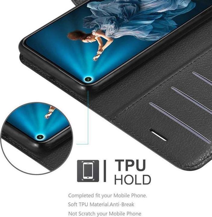 Produktbild Cadorabo Book mit Standfunktion Cover (Huawei Nova 5T, LG K20, TCL 20S)