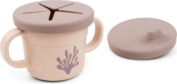 Immagine prodotto Done by Deer Set di tazze per snack e bevande Wally rosa