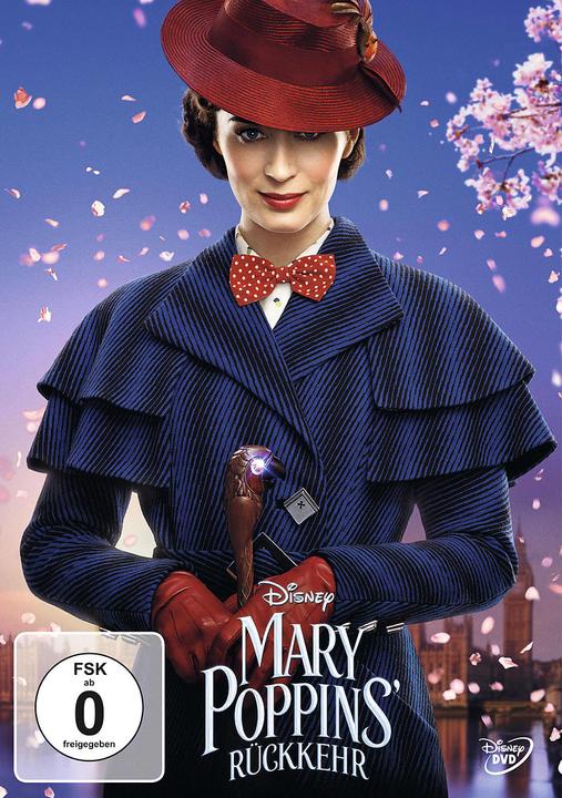 Image du produit Le retour de Mary Poppins - DVD (DVD, 2018, Allemand, Anglais, Italien, Turc)