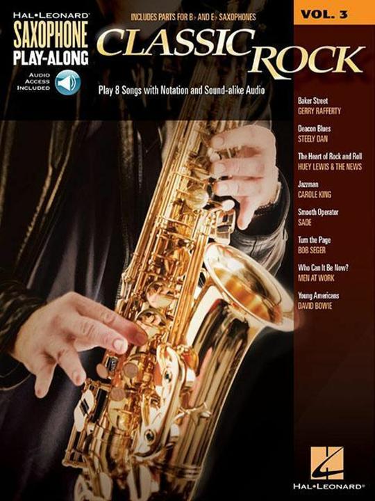 Actual product image Classic Rock: Saxophone Play-Along Volume 3 (English, 2014)
