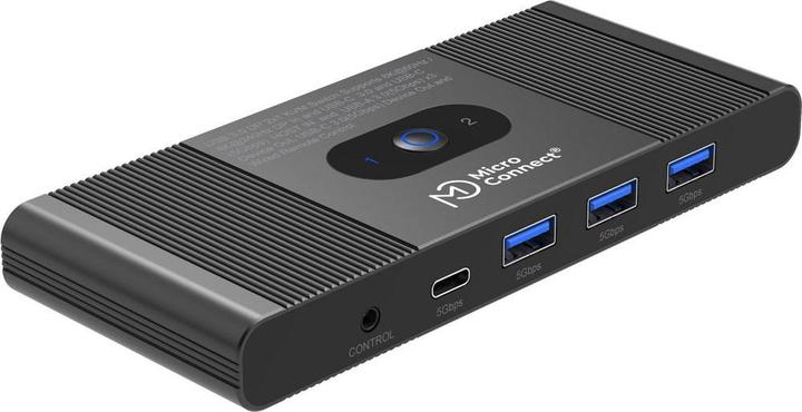 Produktbild MicroConnect Displayport & USB 2 zu 1 Weg